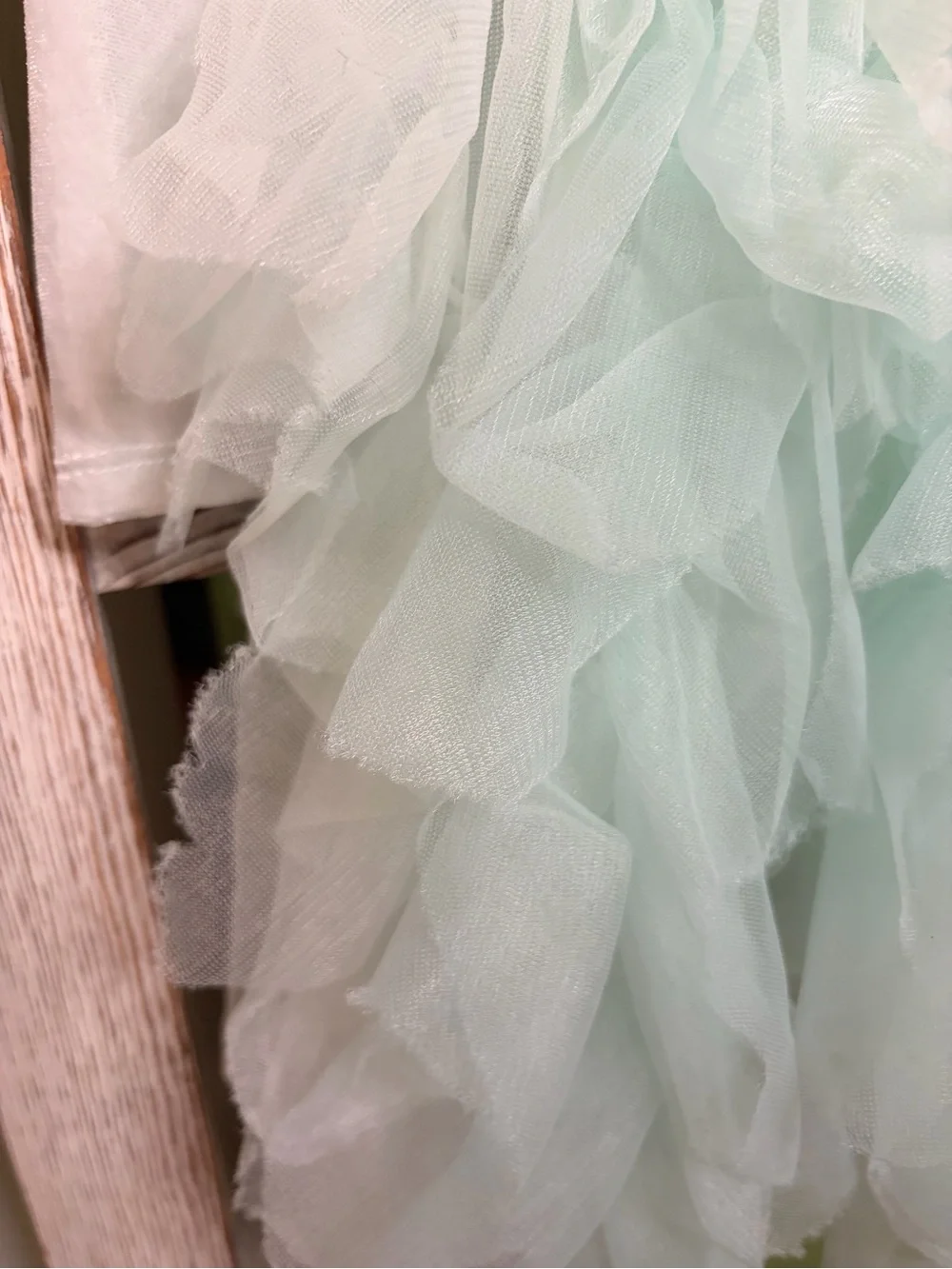 🩵 Bluey Bingo Tulle Tutu Dress Girls 3T Aqua Blue